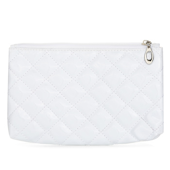 Square Cosmetic Bag - White