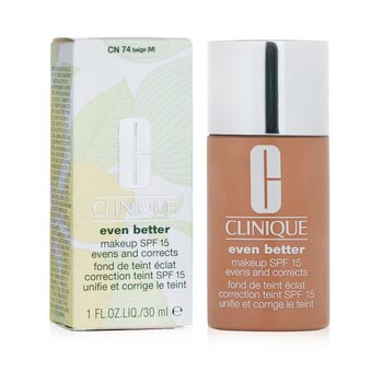 Clinique - Even Better Makeup SPF15 (Dry Combination to Combination Oily) - No. 08/ CN74 Beige Image 1