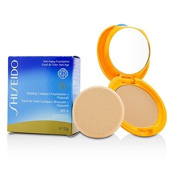 Shiseido Tanning Base Maquillaje Compacto N SPF6 - Natural 12g/0.4oz