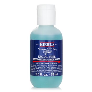 Kiehl's Facial Fuel Energizing Face Wash Gel Cleanser 75ml/2.5oz