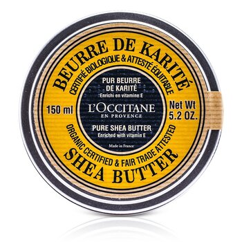 L'Occitane Organic Pure Shea Butter 150ml/5.2oz