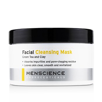 Menscience Mascara de limpeza Facial - Green Tea And Clay 90g/3oz
