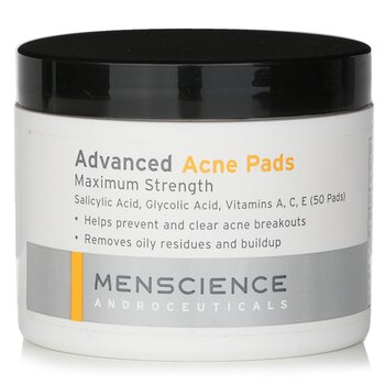 Menscience Comprese Avansate Anti-Acnee 50pads