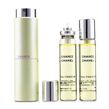 Chanel Chance Eau Fraiche Twist & Spray Тоалетна Вода 3x20ml/0.7oz