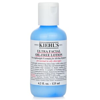 Kiehl's תחליב נטול שמן עבור הפנים (עבור עור רגיל עד שמן) 125ml/4oz