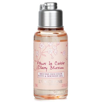 L'Occitane Cherry Blossom Bath & Shower Gel 75ml/2.5oz