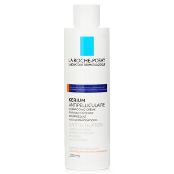 La Roche Posay Kerium Anti-Dandruff Cream Shampoo (For Dry Hair or Scalp) 200ml/6.7oz