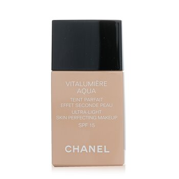 Chanel Base liquida Vitalumiere Aqua Ultra Light Skin Perfecting Make Up SPF15 - # 10 Beige 30ml/1oz