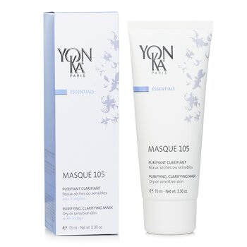 Yonka - Essentials Masque 105 - Purifying Clarifying Mask (Dry Or Sensitive Skin) Image 1