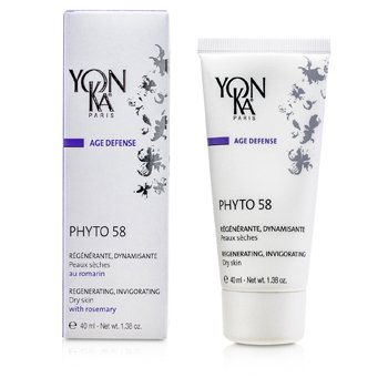 Age Defense Phyto 58 Creme With Rosemary - Revitalizing, Invigorating (Dry Skin) (40ml/1.38oz) 