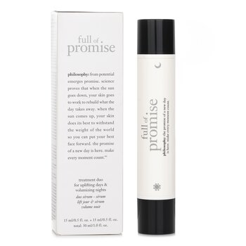 Philosophy - Full Of Promise Treatment Duo For Uplifting Days & Voluminizing Nights Image 1