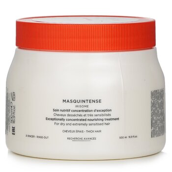 Nutritive Masquintense Exceptionally Concentrated Nourishing Treatment (For Dry and Extremely Sensitised Thick Hair) (500ml/16.9oz) 