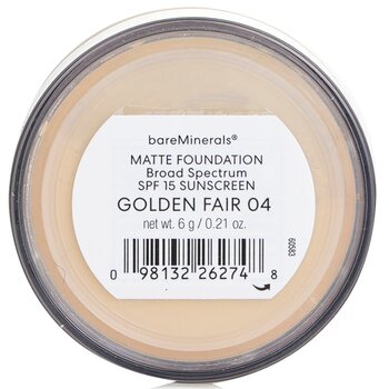 BareMinerals - BareMinerals Matte Foundation Broad Spectrum SPF15 - Golden Fair Image 2