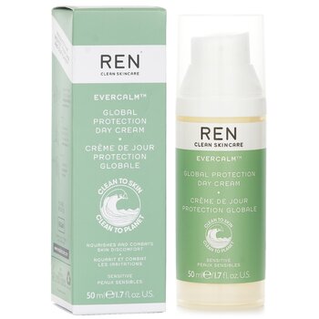 Ren - Evercalm Global Protection Day Cream (For Sensitive/ Delicate Skin) Image 1