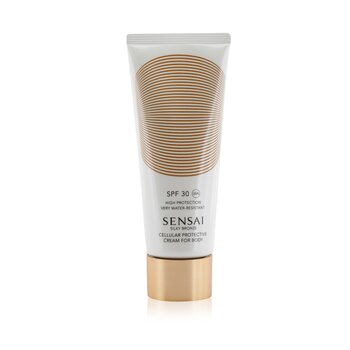 Kanebo Sensai Silky Bronze Crema Protectora Celular Para el Cuerpo SPF 30 150ml/5.2oz