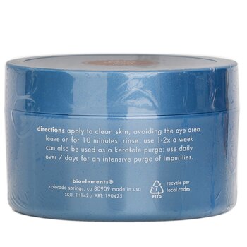 Bioelements - Kerafole - 10-Minute Deep Purging Facial Mask - For All Skin Types, Except Sensitive Image 2