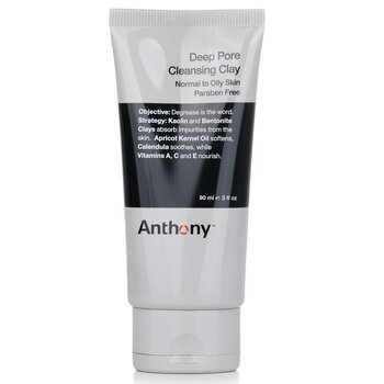 Anthony Logistics For Men Deep Pore Cleansing Clay (Normal To Oily Skin) 90g/3oz