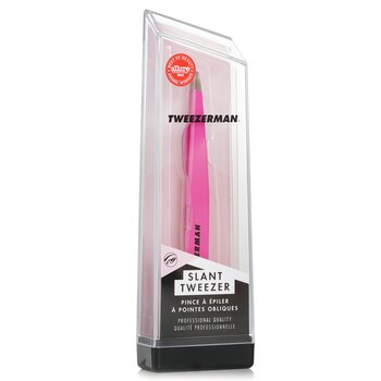 Tweezerman - Slant Tweezer - Pink (Studio Collection) Image 1