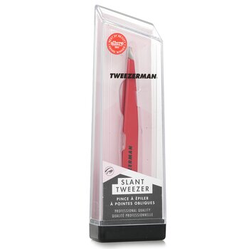 Tweezerman - Slant Tweezer - Signature Red (Studio Collection) Image 1