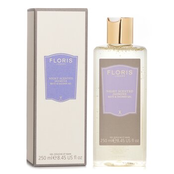 Floris - Night Scented Jasmine Moisturising Bath & Shower Gel Image 1