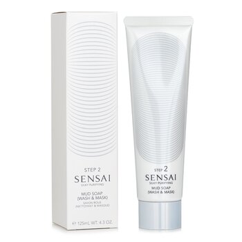 Kanebo - Sensai Silky Purifying Mud Soap - Wash & Mask (New Packaging) Image 1