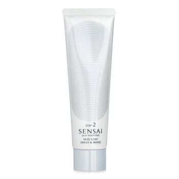 Sensai Silky Purifying Mud Soap - Wash & Mask (New Packaging) (125ml/4.3oz) 