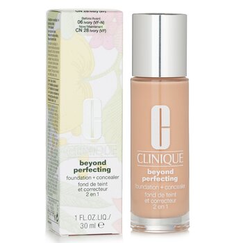 Clinique - Beyond Perfecting Foundation & Concealer - # 06 Ivory (VF-N) Image 1