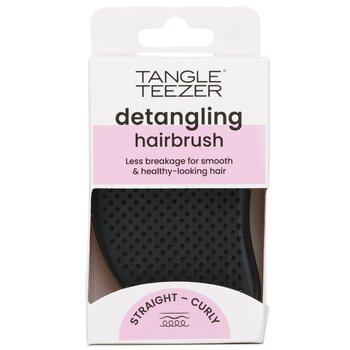 Tangle Teezer - The Original Detangling Hair Brush - # Panther Black (For Wet & Dry Hair) Image 1