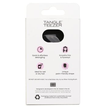 Tangle Teezer - The Original Detangling Hair Brush - # Panther Black (For Wet & Dry Hair) Image 2