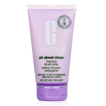 倩碧 Clinique All About Clean Foaming Facial Soap - Very Dry to Dry Combination Skin 150ml/5oz