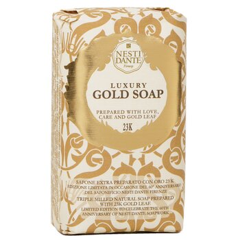 Nesti Dante - 60 Anniversary Luxury Gold Soap With Gold Leaf (Limited Edition) Image 1