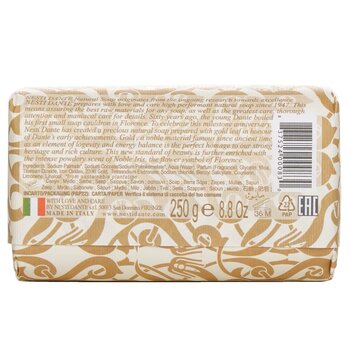 Nesti Dante - 60 Anniversary Luxury Gold Soap With Gold Leaf (Limited Edition) Image 2