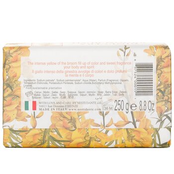 Nesti Dante - Dei Colli Fiorentini Triple Milled Vegetal Soap - Broom Image 2