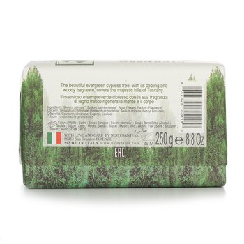 Nesti Dante - Dei Colli Fiorentini Triple Milled Vegetal Soap - Cypress Tree Image 2