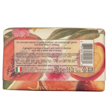 Nesti Dante - Il Frutteto Sweetening Soap - Peach & Melon Image 2