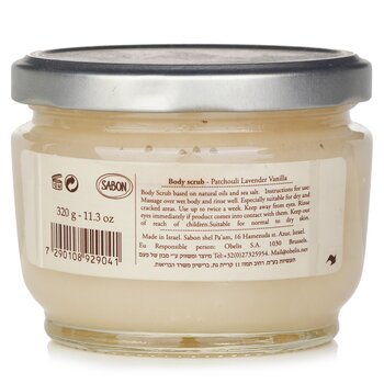 Sabon - Body Scrub - Patchouli Lavender Vanilla Image 2