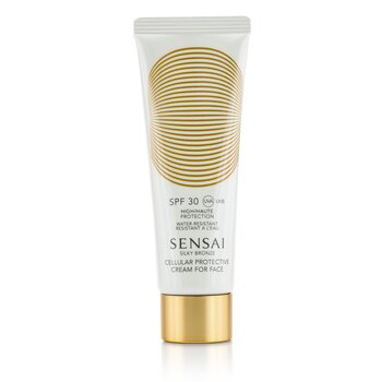 Kanebo Sensai Silky Bronze Cellular Creme Protetor Facial SPF30 50ml/1.7oz