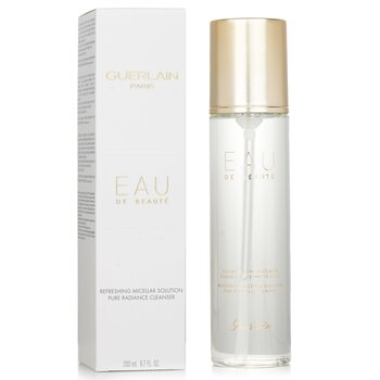 Guerlain - Pure Radiance Cleanser - Eau De Beaute Refreshing Micellar Solution Image 1