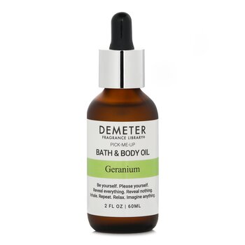 Demeter Geranium Bath & Body Oil 60ml/2oz