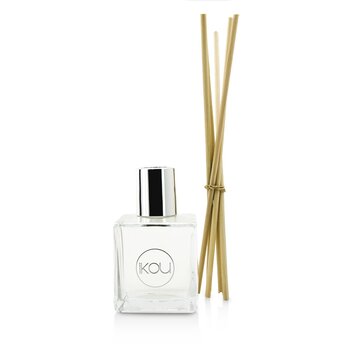 iKOU Aromacology Diffuser Reeds - Happiness (Coconut & Lime - 9 måneders forsyning) 175ml