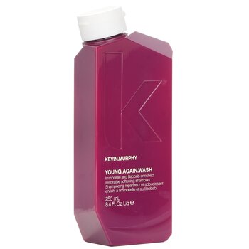 Kevin.Murphy - Young.Again.Wash (Immortelle and Baobab Infused Restorative Softening Shampoo - To Dry Brittle Hair) Image 1