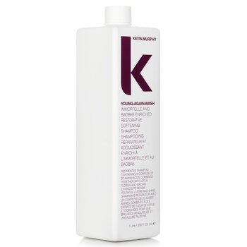 Kevin.Murphy - Young.Again.Wash (Immortelle and Baobab Infused Restorative Softening Shampoo - To Dry Brittle Hair) Image 1