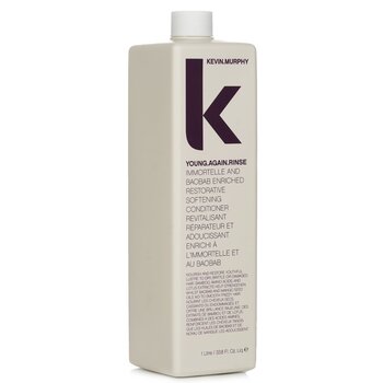 Kevin.Murphy - Young.Again.Rinse (Immortelle and Baobab Infused Restorative Softening Conditioner - To Dry, Brittle or Damaged Hair) Image 1