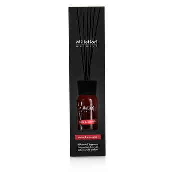 Millefiori Natural Fragrance Diffuser - Mela & Cannella - דיפוזר ניחוח טבעי 100ml/3.38oz