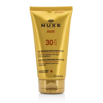 Nuxe Sun Delicious Lotion High Protection For Face & Body SPF30 (150ml/5oz) 