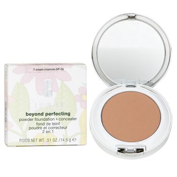 Clinique - Beyond Perfecting Powder Foundation + Concealer - # 07 Cream Chamois (VF-G) Image 1