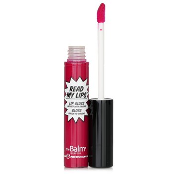 TheBalm Read My Lips (Lip Gloss Infused With Ginseng) - #Hubba Hubba! 6.5ml/0.219oz
