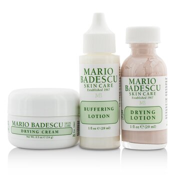 Mario Badescu - Acne Repair Kit: Drying Lotion 29ml + Drying Cream 14g + Buffering Lotion 29ml Image 1