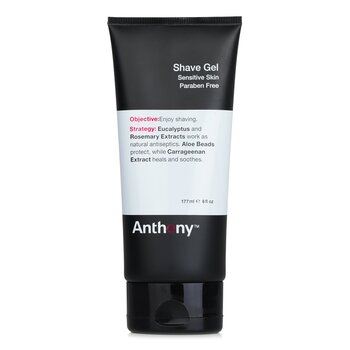 Anthony Żel do golenia dla skóry wrażliwej Logistics For Men Shave Gel (Sensitive Skin) 177ml/6oz