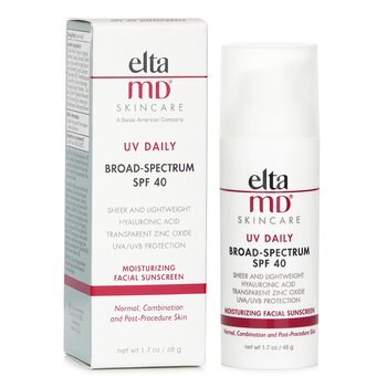 EltaMD - UV Daily Moisturizing Facial Sunscreen SPF 40 -(Packaging Random Pick) Image 1